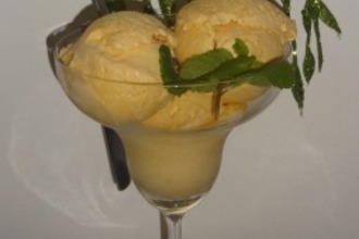 Мороженое из манго