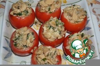 Фаршированные помидорчики "Секрет"