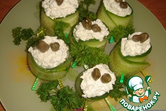 Закуска "Роллы под водочку"