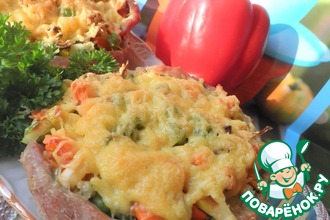 Мясная корзиночка с овощами "Дары осени"