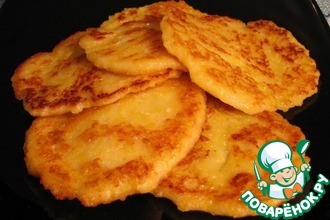 Кукурузные оладьи