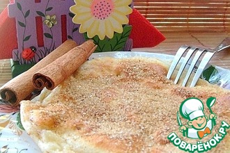 Омлет с яблоками "Апфельтатш"