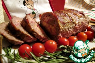 Мясной рулет по-болонски "Полпеттоне"