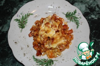 Макаронная запеканка