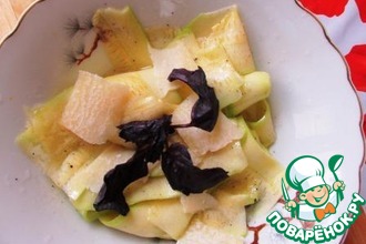 Карпаччо из кабачков