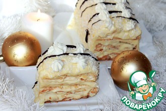 Торт-мороженое "Подарок Снежной королевы"