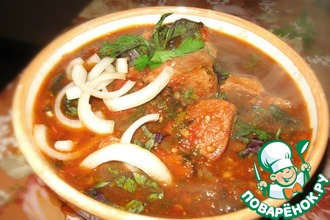 Чахохбили из курицы (или говядины)