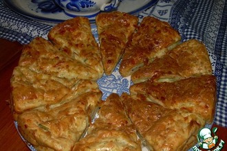Нежный  сырный  пирог  из  3 -х  видов  сыра