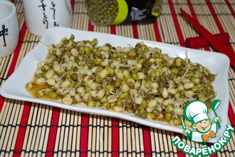 Салат из проросшего маша