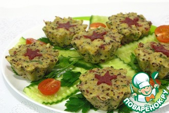 Закусочные маффины из киноа