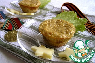 Мясное суфле с зеленой гречкой
