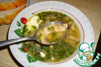 Самый простой грибной супчик