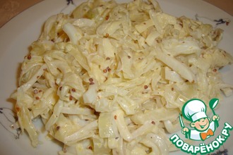 Салат с кальмарами "Пастернак"