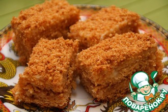 Торт "Медовик" классический