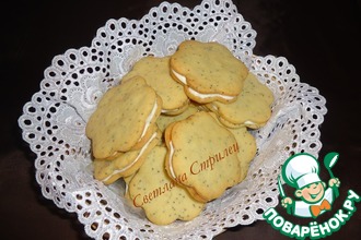 Лимонно-маковое печенье со сливочным сыром