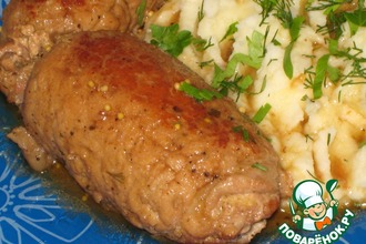 Мясные рулетики «Мужские слезы»