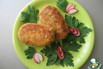 Котлетки из рыбной консервы