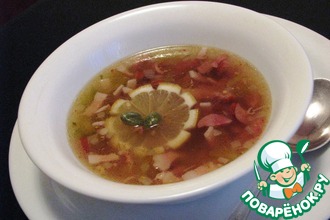 Солянка сборная мясная