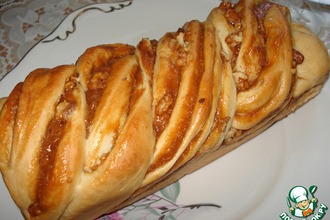Кранц с вареной сгущенкой и орехами