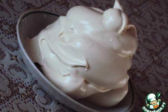 Меренговый крем с карамелью и кофе