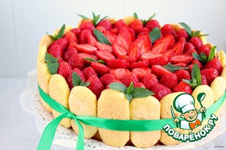 Клубничный торт "Шарлотт"
