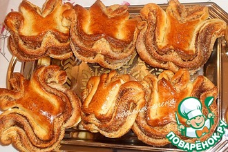 Булочки "Тюльпаны"