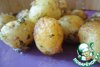 Молодой жареный картофель