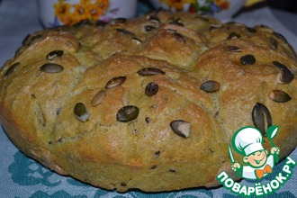 Домашний хлеб с куркумой