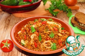 Смоленская гречневая каша с луком