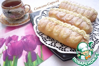 Нежнейшие булочки со сливочным кремом