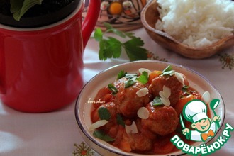 Мясные шарики по-мароккански