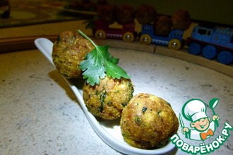 Псевдо-мясные фрикадельки "Фалафель"