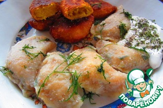 Кармашки с тыквой (Жареные и вареные)