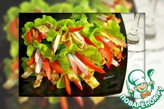 Закусочные рулеты по-восточному