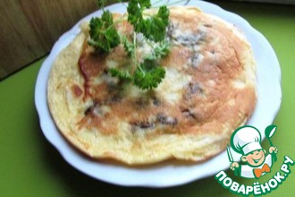 Быстрые лепешки с грибами