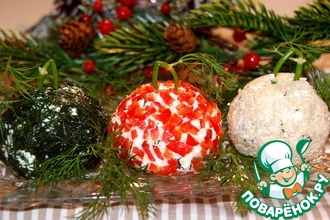 Сырная закуска "Игрушки"
