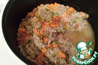 "Ленивые" перцы с мясным фаршем