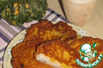 Рыба в тыквенном кляре