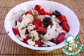 Салат из маринованной цветной капусты