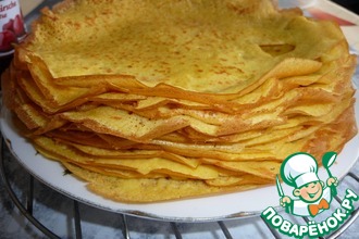 Блины дрожжевые из кукурузной муки