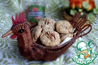 Овсяное печенье с изюмом и чаем ройбос
