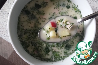 Окрошка на минералке
