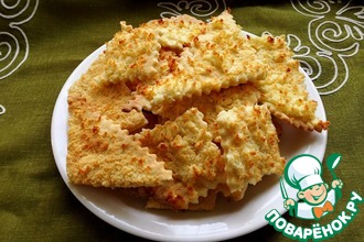 Песочное печенье с кокосовой стружкой