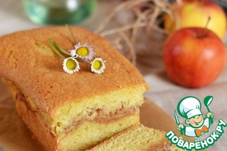 Яблочный пирог с корицей по-югославски