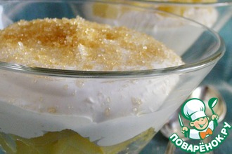 Нежный сливочный мусс с тростниковым сахаром