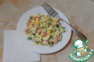 Мой любимый "Крабовый" салатик
