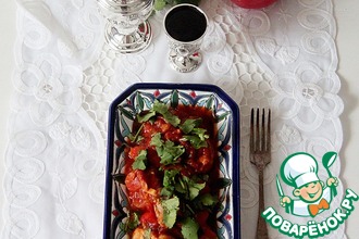 Рагу с овощами и курицей карри