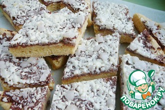Печенье в шоколаде и карамельной крошке