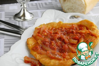 Мясные отбивные в томатном соусе