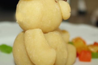 Марципан для лепки. Медвежонок